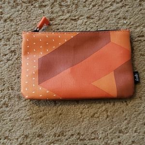 Ipsy Orange Block Party Tetris Make up bag